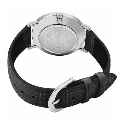 Dress 3-Hand 46mm Leather Band