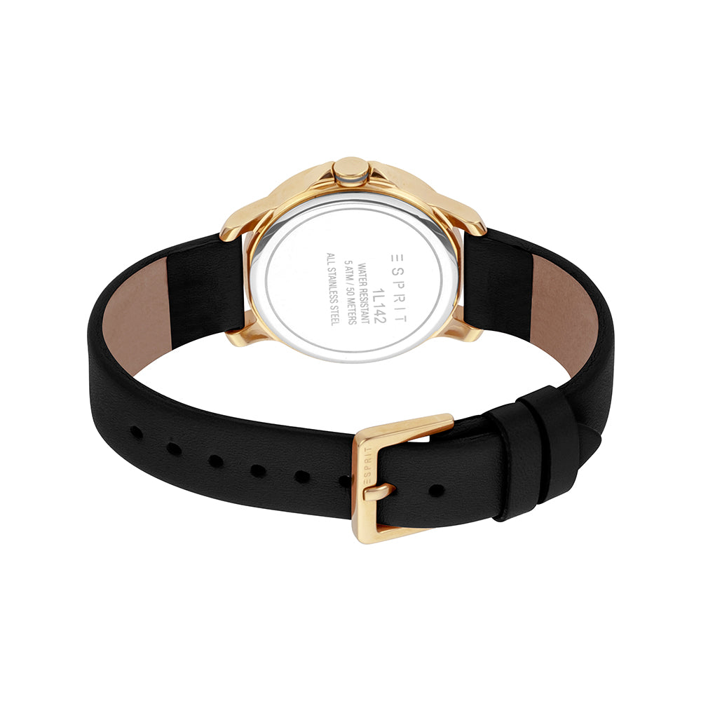 Bow 3-Hand 32mm Leather Band