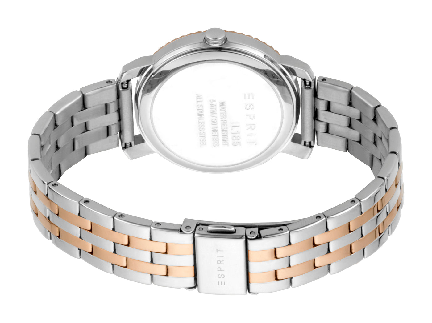 Menlo 3-Hand 36mm Stainless Steel Band