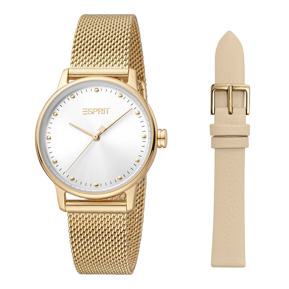 Esprit Julia Set 3-Hand 32mm Stainless Steel Band