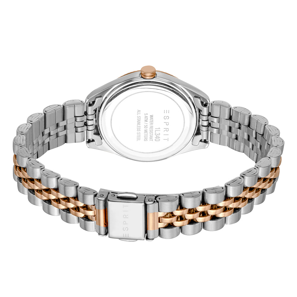 Esprit Madison Date Date 30mm Stainless Steel Band