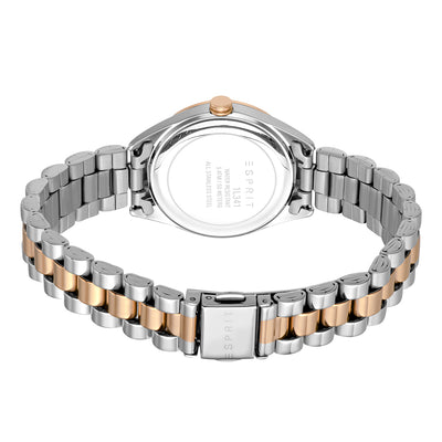 Esprit Alia Date Date 30mm Stainless Steel Band