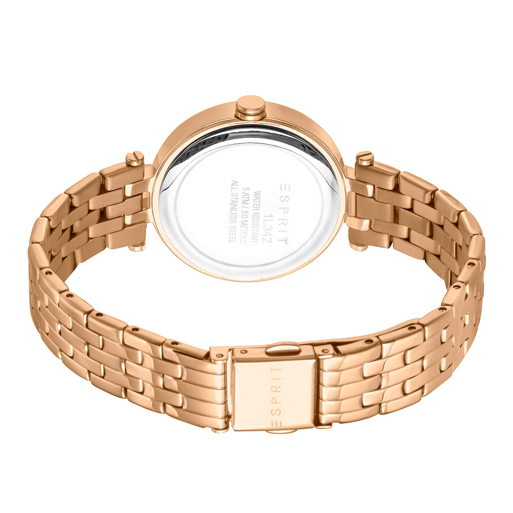 Esprit Brooklyn 3-Hand 30mm Stainless Steel Band