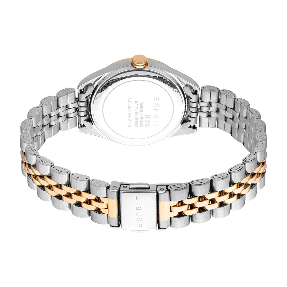 Esprit Rahel Day-Date 30mm Stainless Steel Band