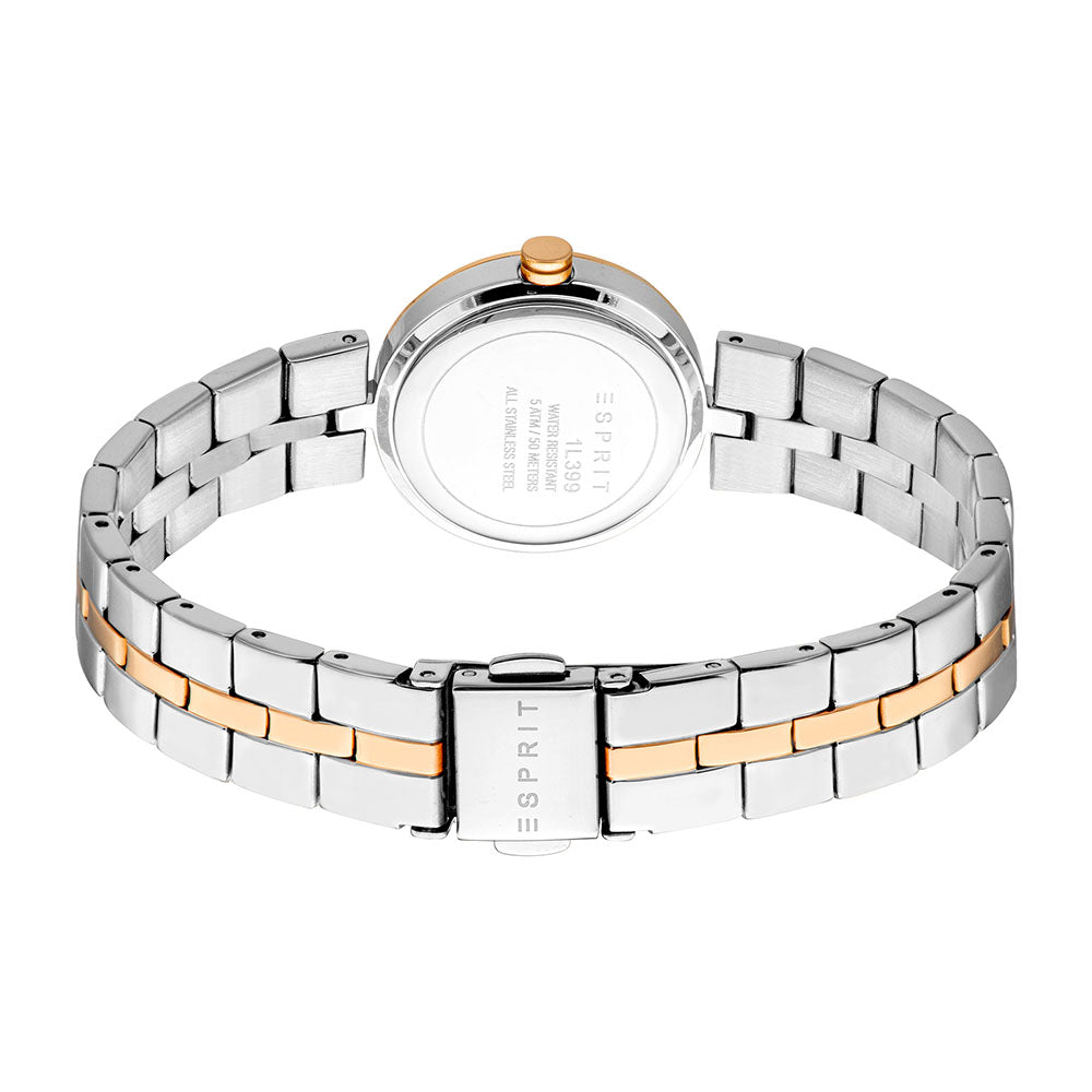 Esprit Lio 3-Hand 26mm Stainless Steel Band