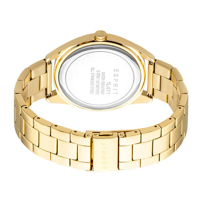 Esprit Uma 3-Hand 38mm Stainless Steel Band