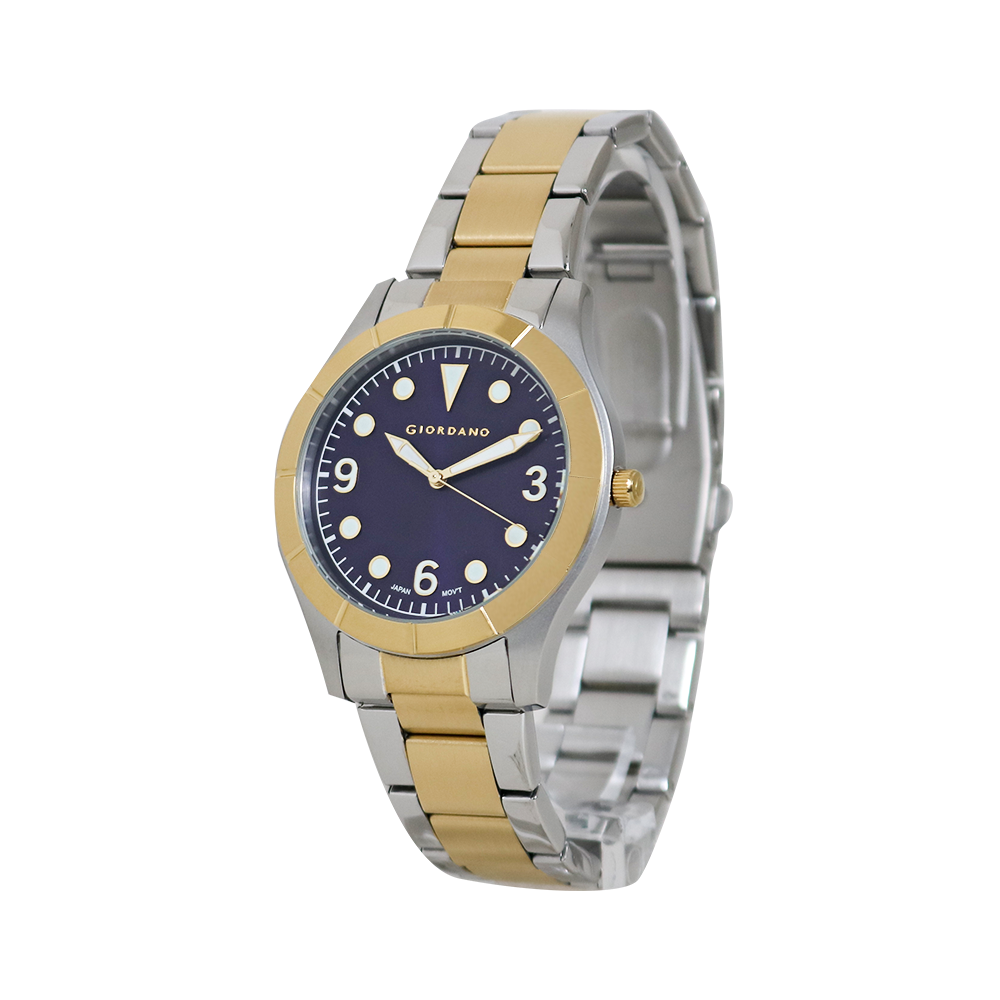 Giordano Classic 3-Hand 40mm Stainless Steel Band