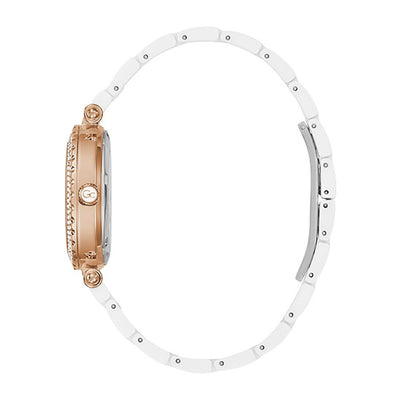 Guess Collection 3-Hand 32mm Ceramic Band