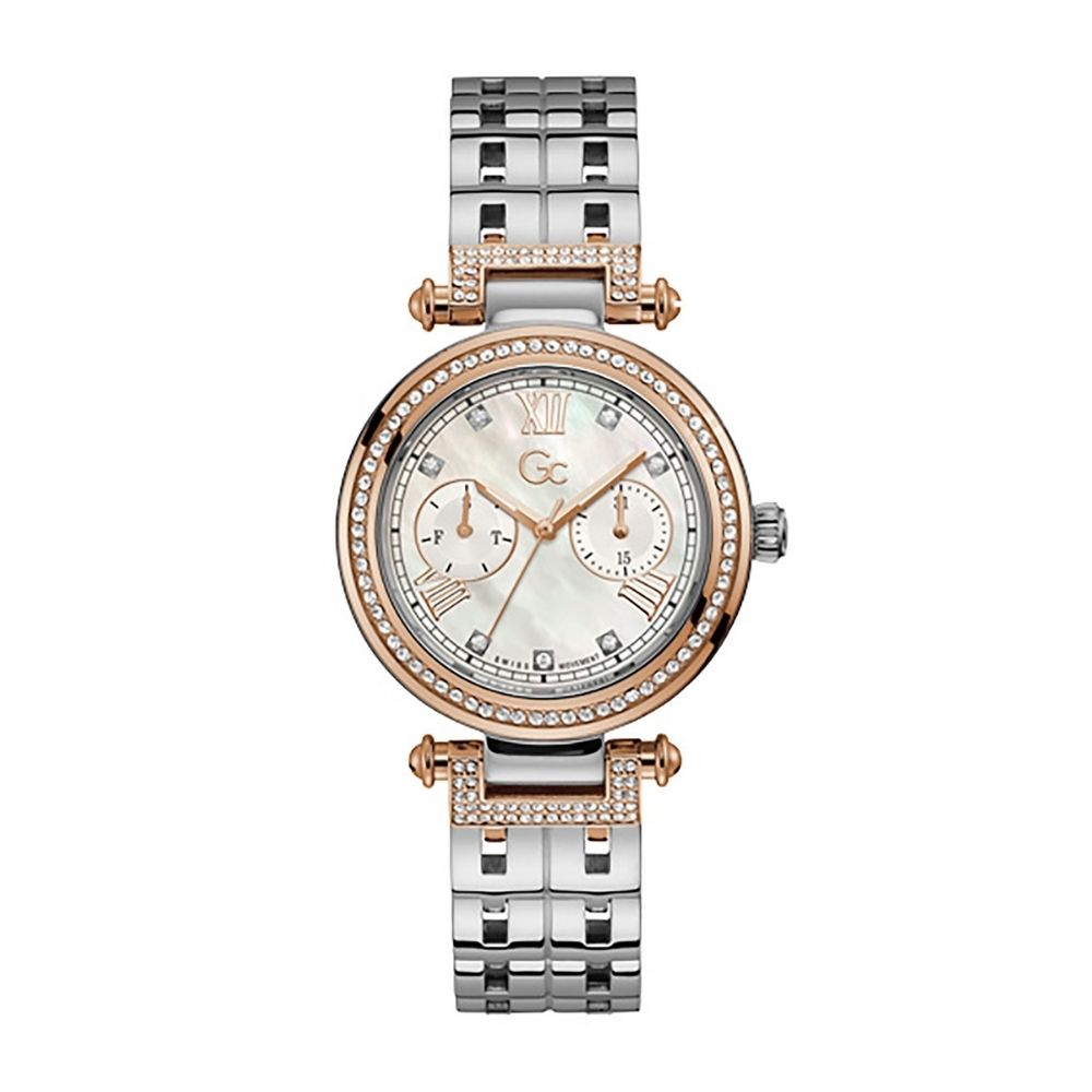 Guess Collection Day-Date 36.5mm Stainless Steel Band