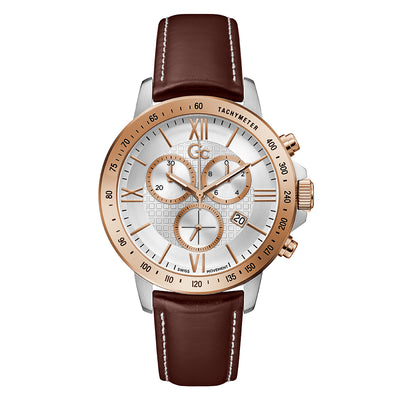 Guess Collection Chronograph 44mm Leather Band