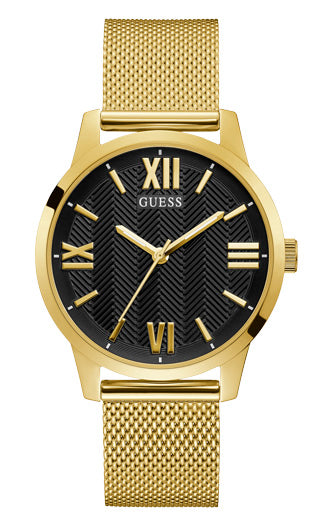 Guess 3-Hand 42mm Stainless Steel Band