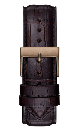 Guess Day-Date 44mm Leather Band