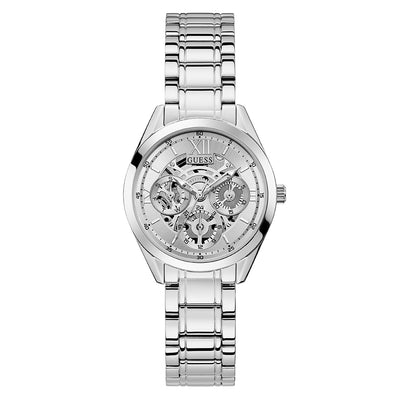 Guess Multifunction 34mm Stainless Steel Band