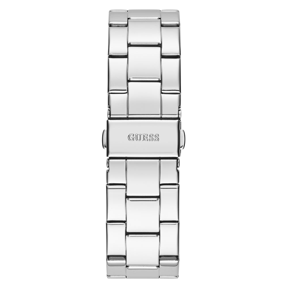 Guess 3-Hand 40mm Stainless Steel Band