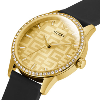 GUESS 3-Hand 40mm Silicone Band