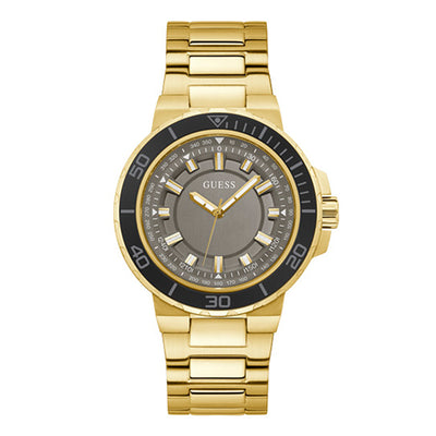 Guess Date 44mm Stainless Steel Band