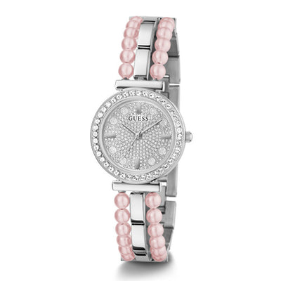 Guess Dress 3-Hand 30mm Stainless Steel Band