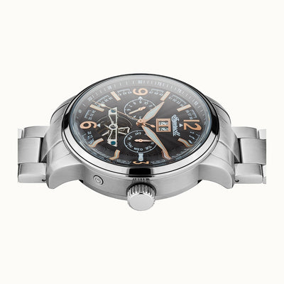Regent Multifunction 47mm Stainless Steel Band