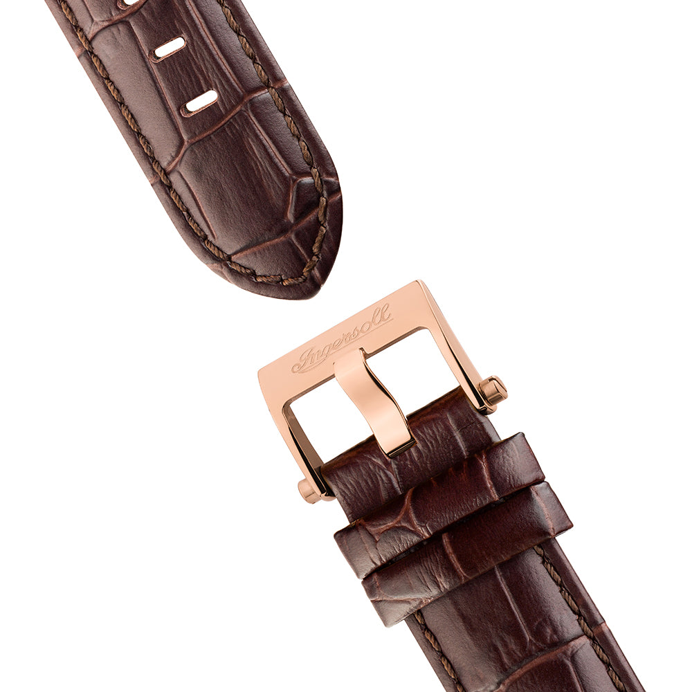 Ingersoll Herald 3-Hand 40mm Leather Band