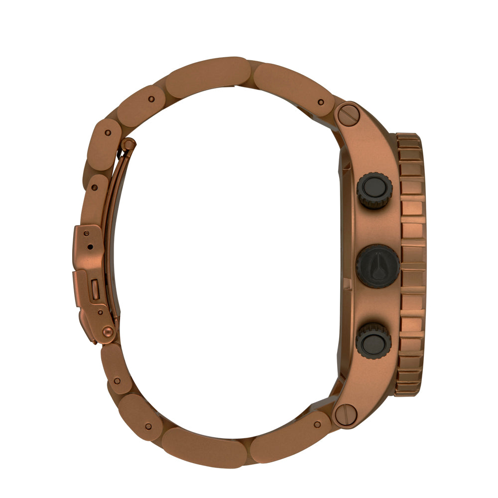 Nixon 51-30 Chrono Chronograph 51mm Stainless Steel Band