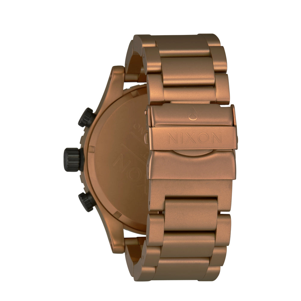 Nixon 51-30 Chrono Chronograph 51mm Stainless Steel Band