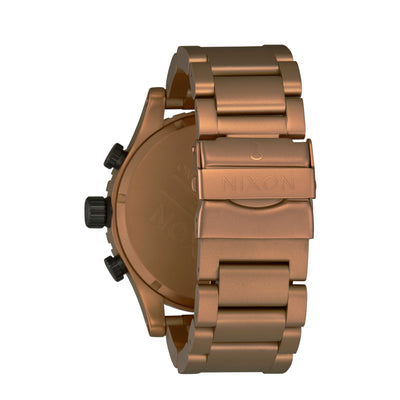 Nixon 51-30 Chrono Chronograph 51mm Stainless Steel Band