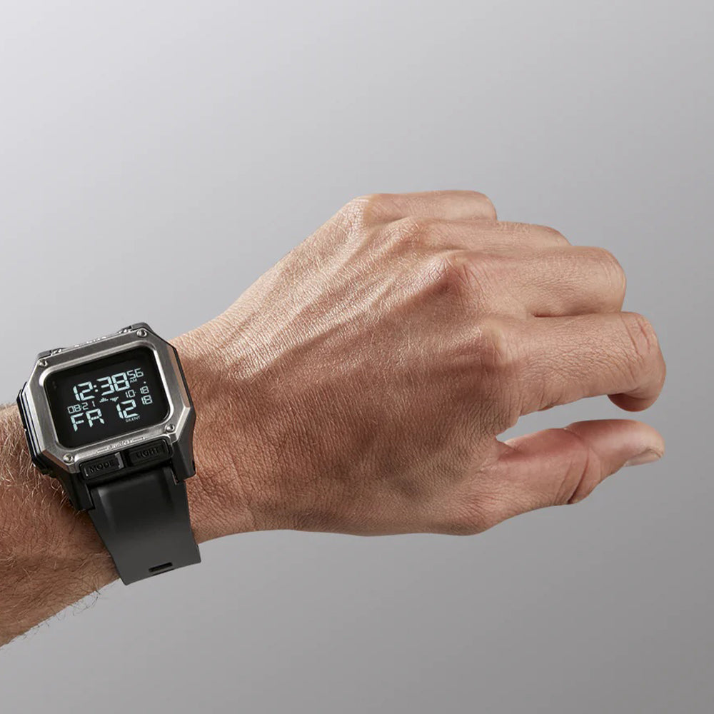 Digital Watch Nixon Regulus On Wrist Nixon The Regulus Digital