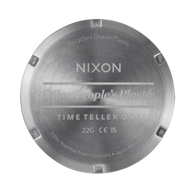 Nixon Time Teller Opp 3-Hand 39.5mm Rubber Band