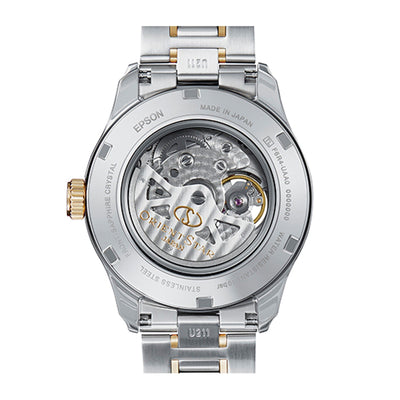 Mechanical Sports Semiskeleton Automatic 41mm Stainless Steel Band