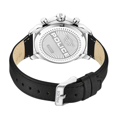 Police Menelik Multifunction 44mm Leather Band