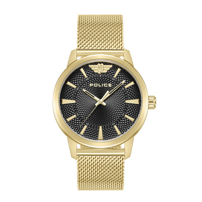 Police Raho 3-Hand 44mm Stainless Steel Band