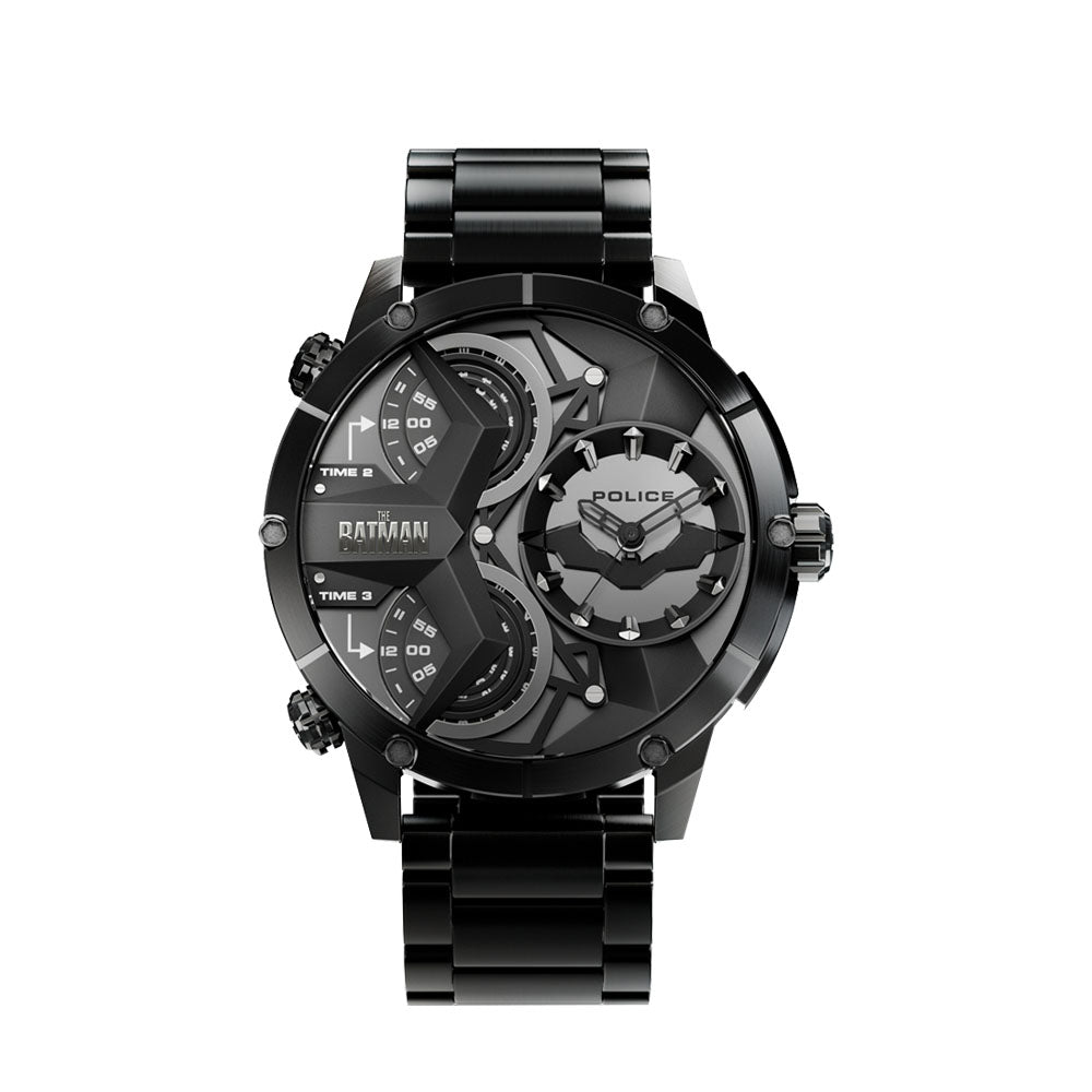 Police Batman Multifunction 49mm Stainless Steel Band