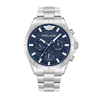 Police Malawi Multifunction 45mm Stainless Steel Band