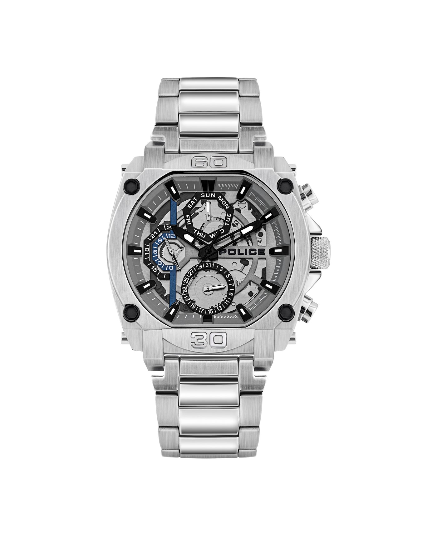 Norwood Chronograph 45mm Stainless Steel Band