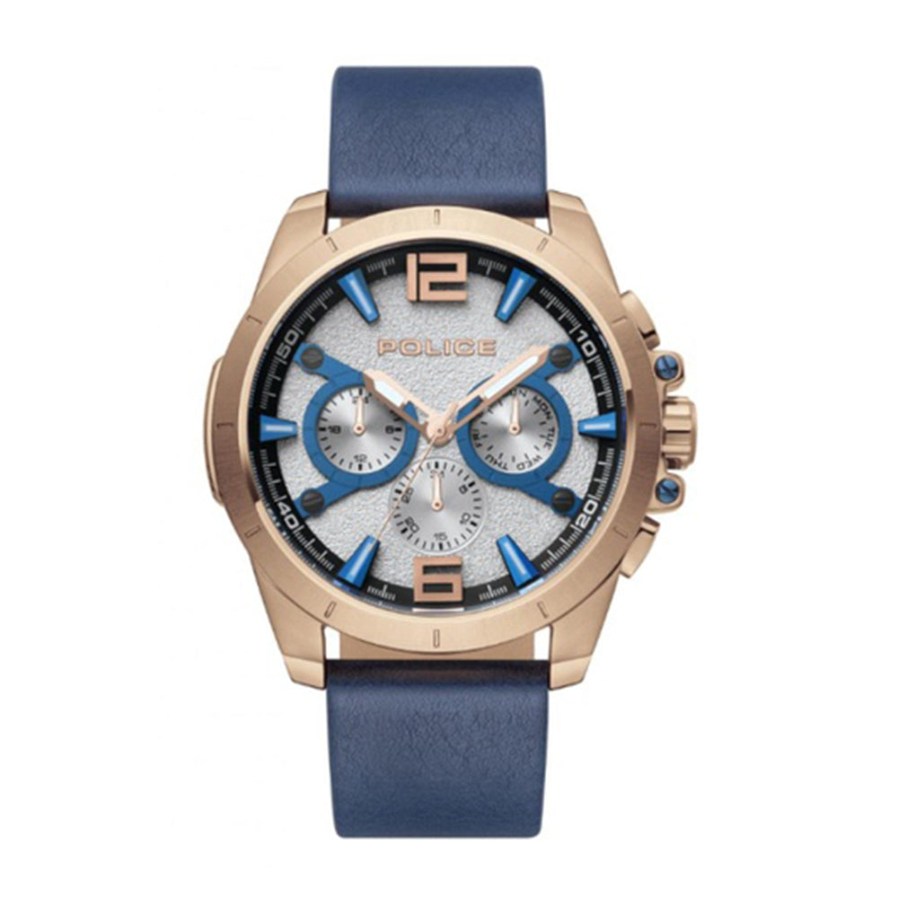 Police Rennes Multifunction 45mm Leather Band