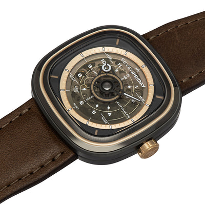 Sevenfriday T Series  45mm Leather Band