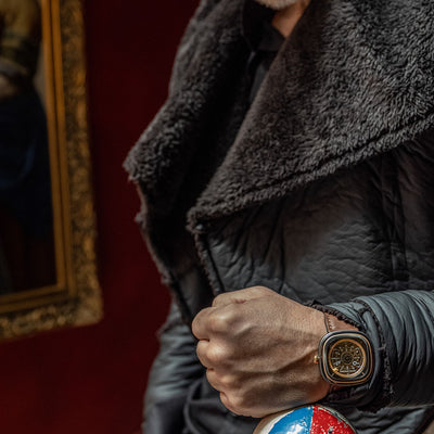 Sevenfriday T Series  45mm Leather Band