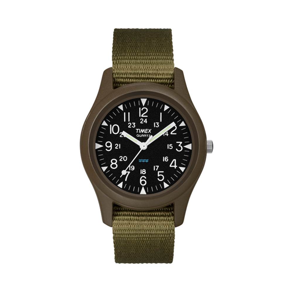 Timex for J Crew 3-Hand 34mm Fabric Band