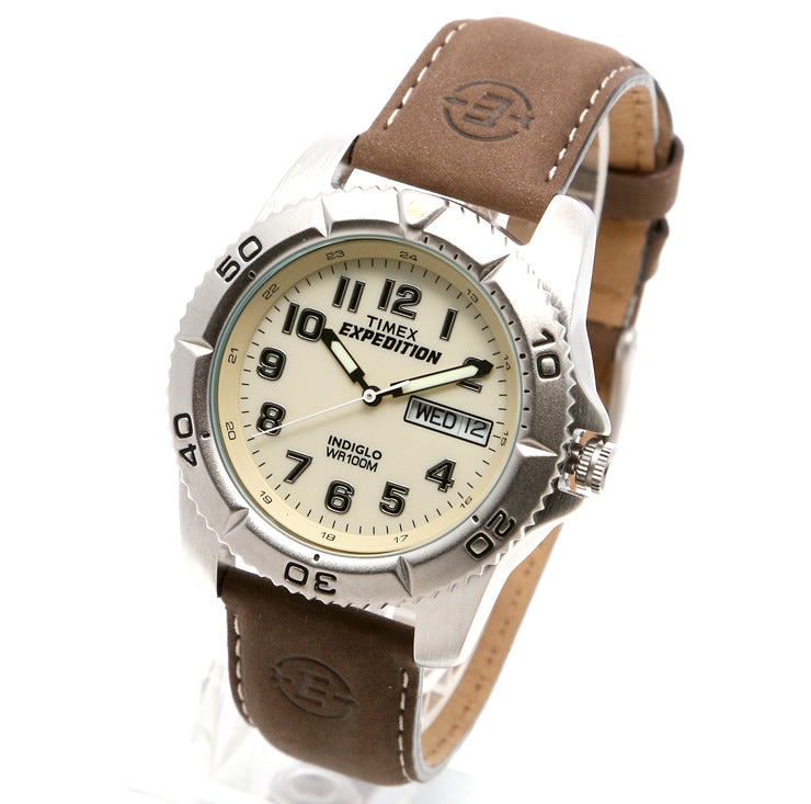 Expedition Field Day Date 40mm Leather Band