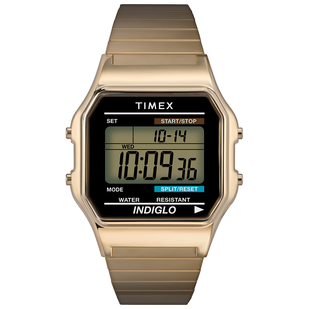 Timex 80S Digital 34mm Expansion Band