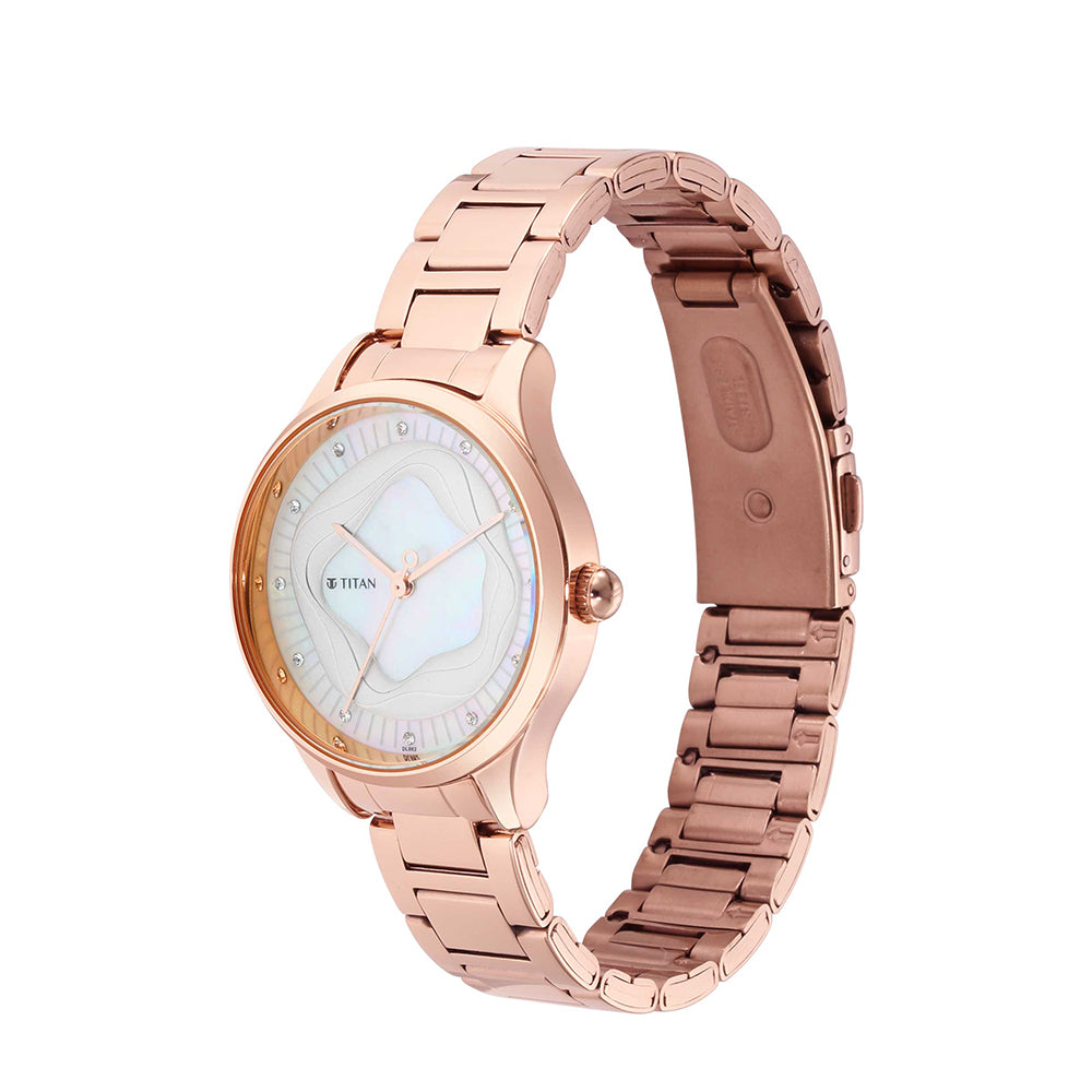 Titan Wander 3-Hand 32mm Stainless Steel Band – Watch Republic PH