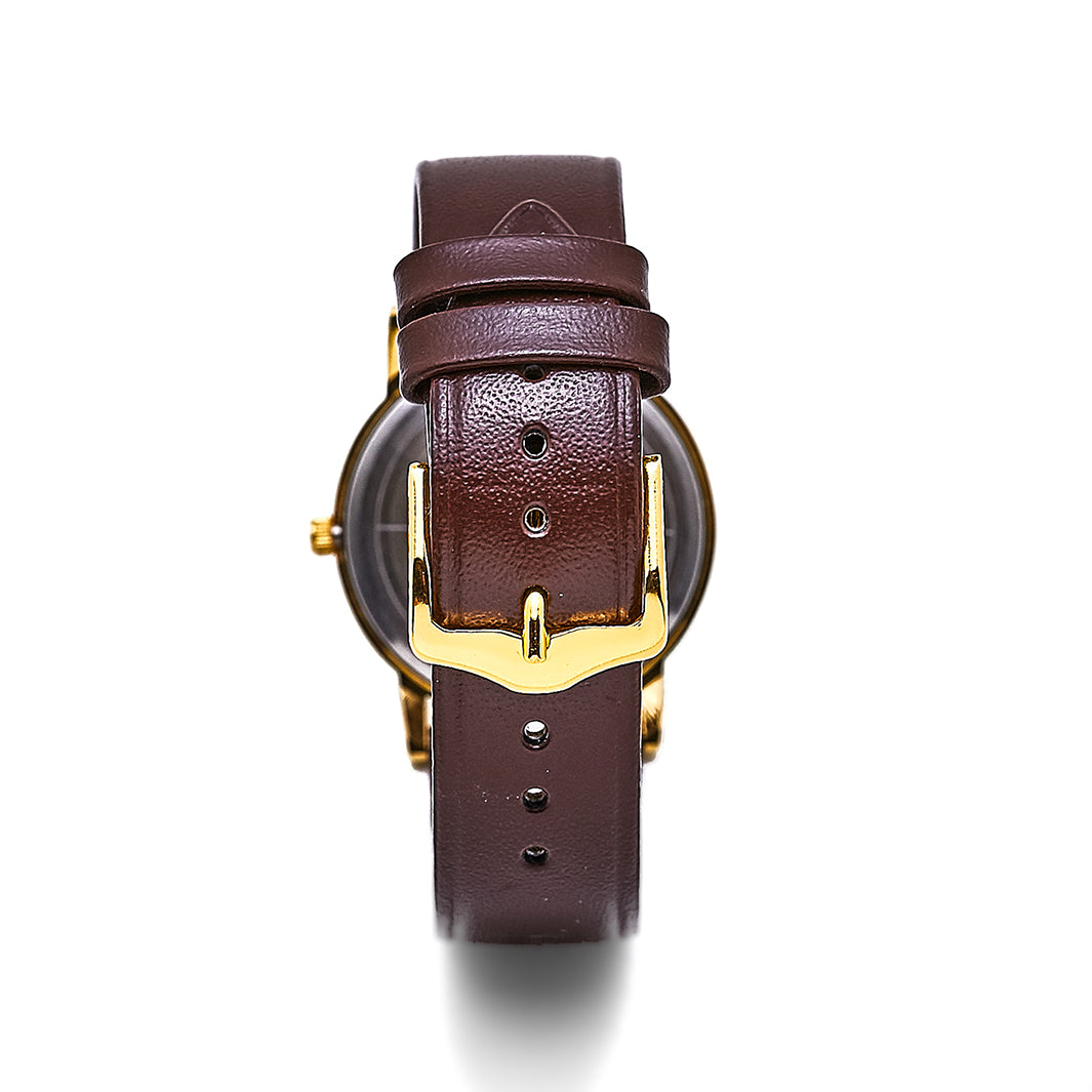 AB Series 3-Hand 33mm Leather Band