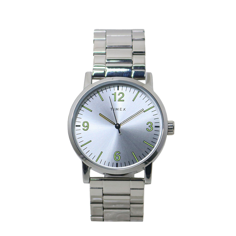 Classic 3-Hand 40mm Stainless Steel Band