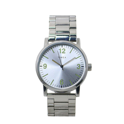 Classic 3-Hand 40mm Stainless Steel Band