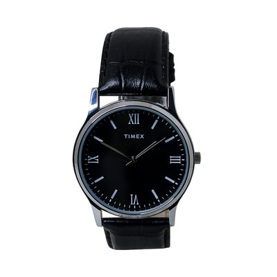 Timex Classics Analog 3-Hand 39mm Leather Band