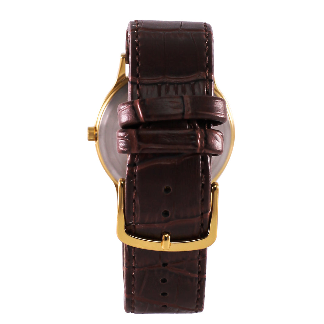 R4 Series 3-Hand 39mm Leather Band