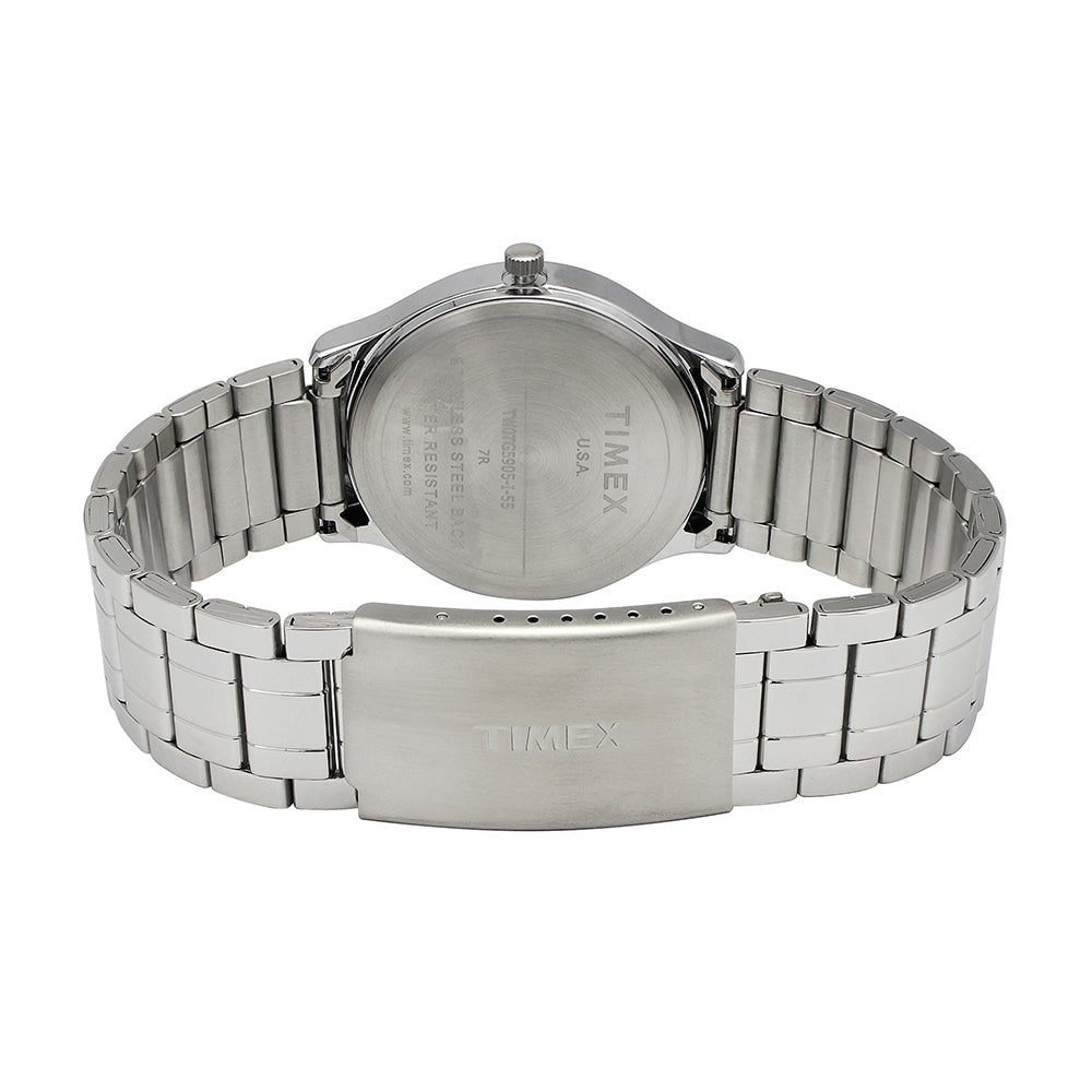 TG5-2 Series 3-Hand Day Date 38mm Stainless Steel Band