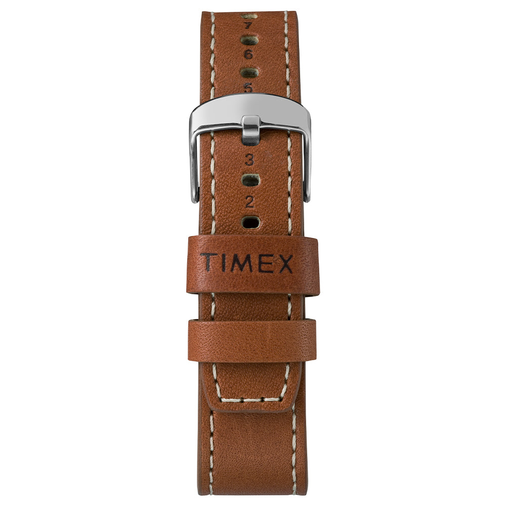 Waterbury Traditional 3-Hand 40mm Leather Band