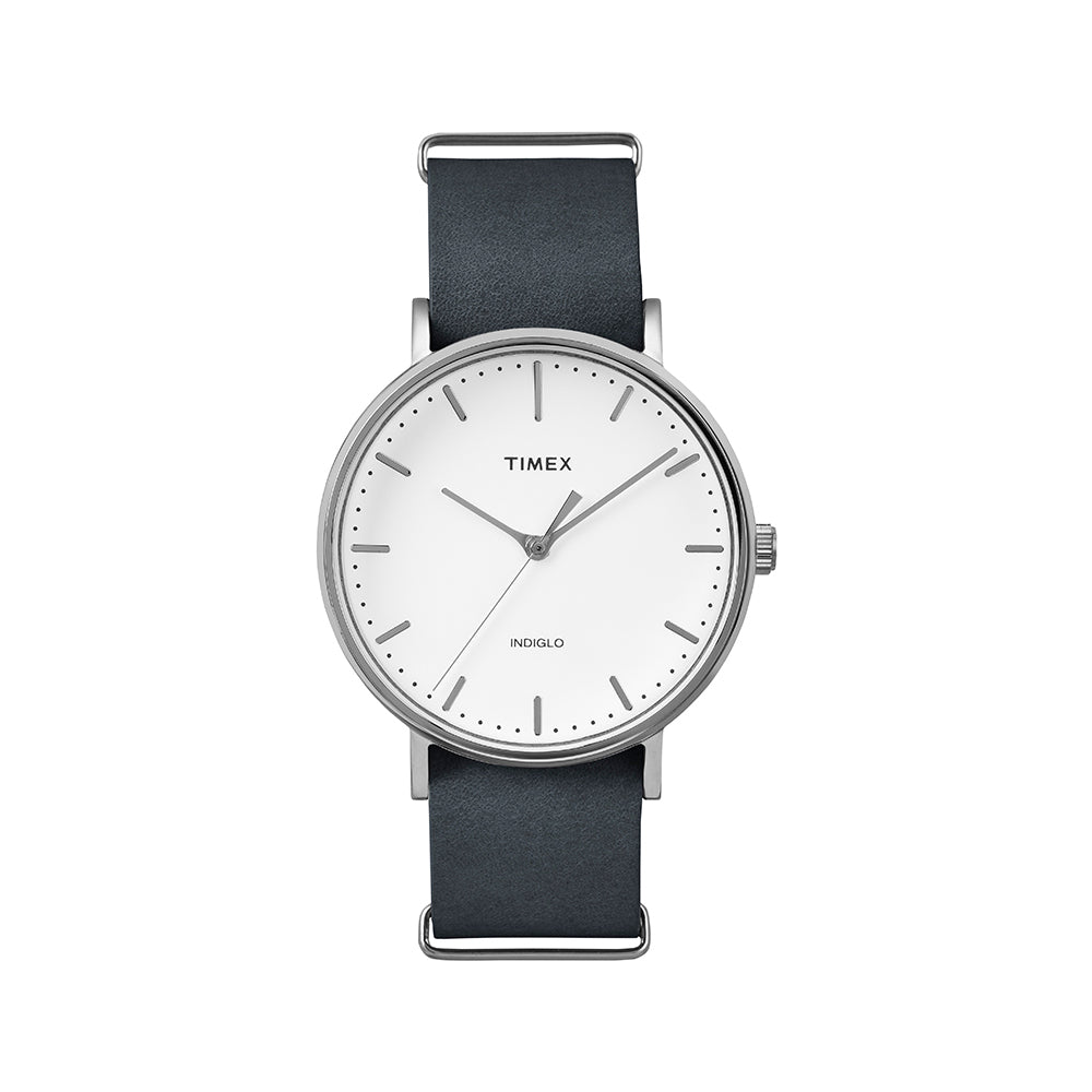 Fairfield 3-Hand 41mm Leather Band