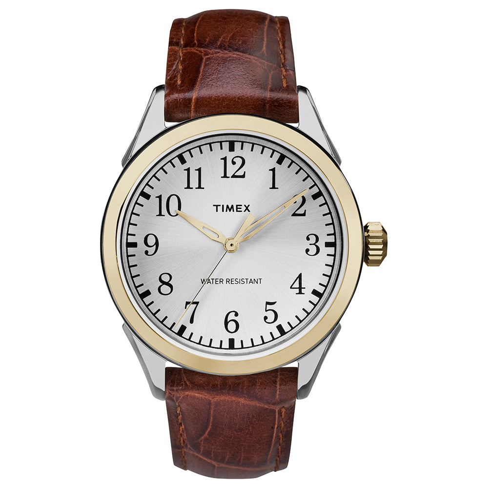 Briarwood Terrace 3-Hand 40mm Leather Band